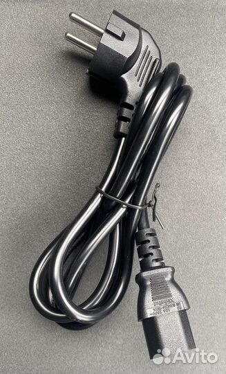 Кабель питания черный новый