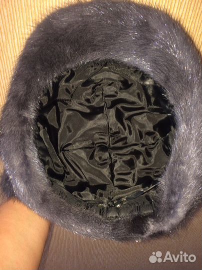 Шапка норковая