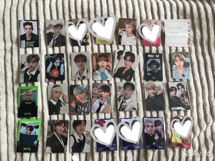 Stray kids карты и стафф