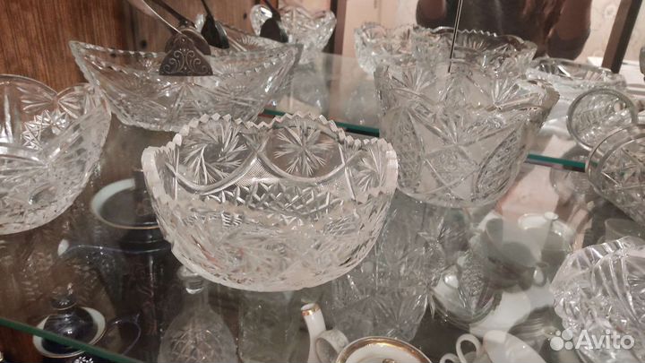 Салатники хрусталь