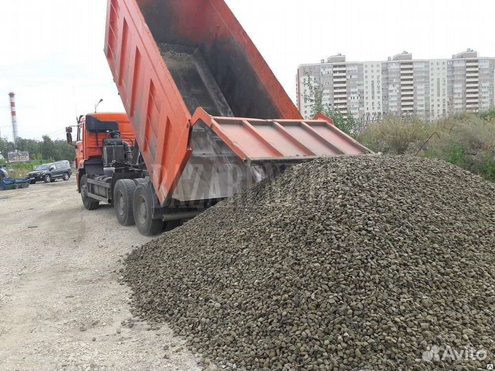 Песок щебень отсев чернозем