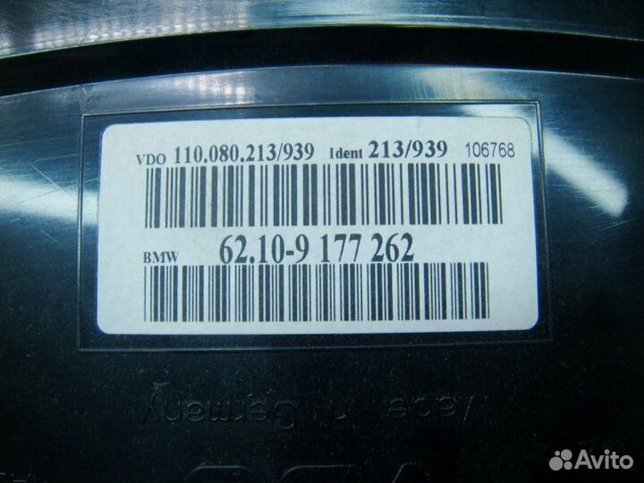 Панель приборов Bmw 5 E60 M57N2 2008