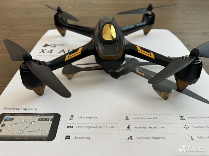 Квадрокоптер hubsan x4 air pro h501m