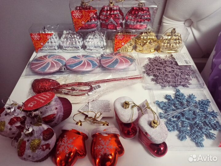 Новые наборы ёлочных игрушек