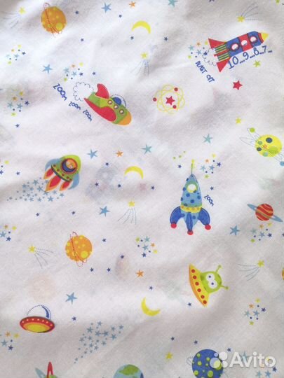 Простынь детская на резинке 60х120 Англия