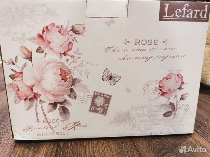 Столовый сервиз lefard, фарфор