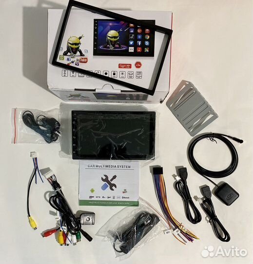 Магнитола 2 дин android 2/32гб IPS 4G