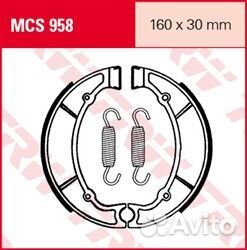 TRW Колодки тормозные барабанные MCS958