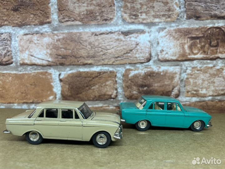 Модель автомобиля Москвич СССР 1:43