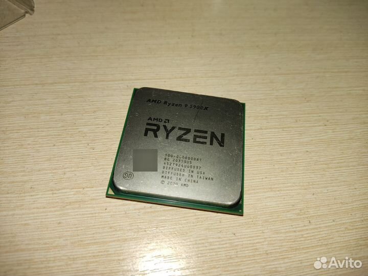 AMD Ryzen 9 5900X (не рабочий)