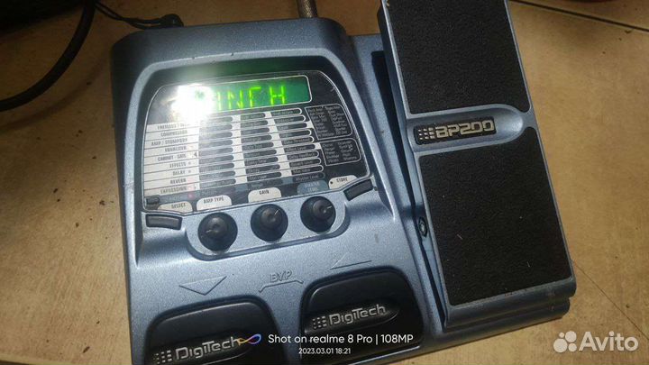 Процессор DigiTech BP200 для бас гитары
