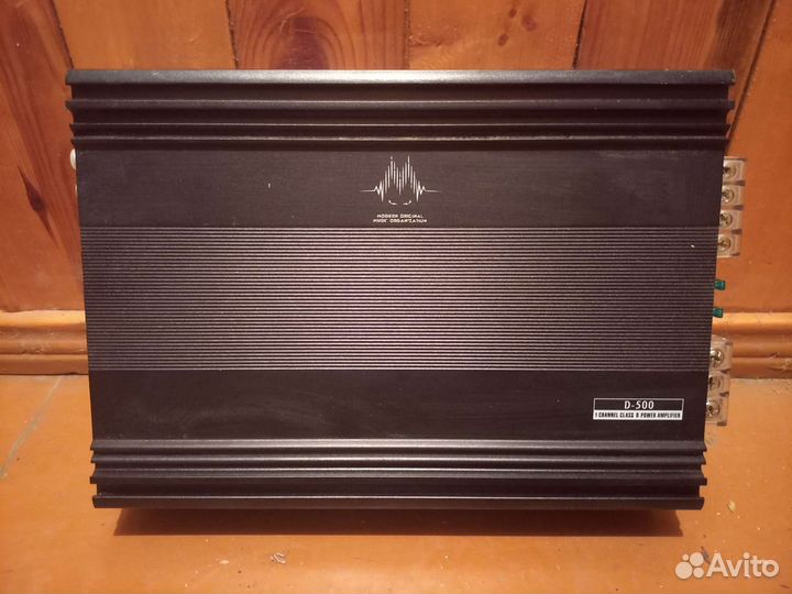 Усилитель 2х канальный + провода