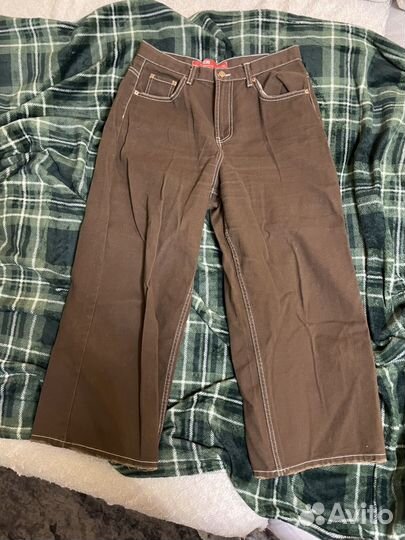 Джинсы кюлоты