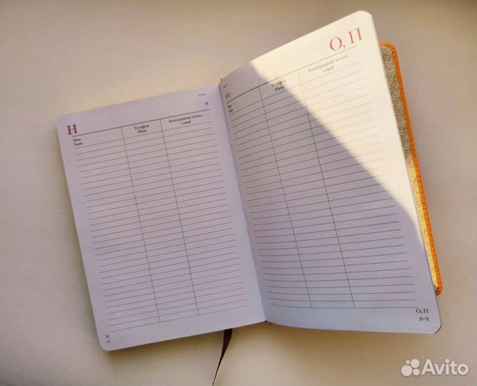 Ежедневник Шереметьево с золотым тиснением