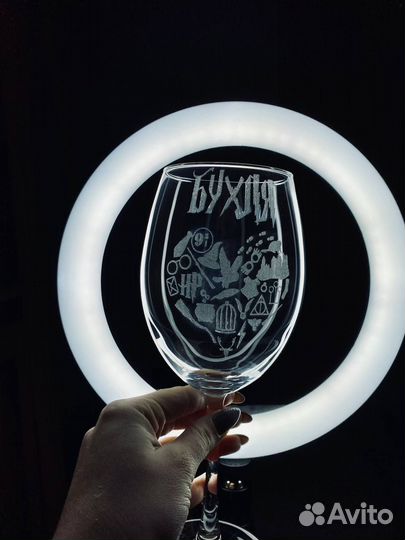 Гравировка на бокалах