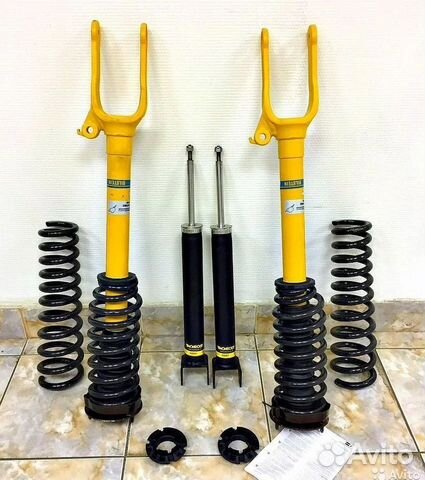 Комплект для перехода с пневмы на пружины