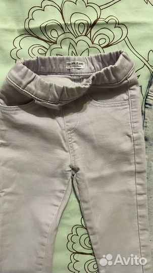 Джинсы на девочку 80