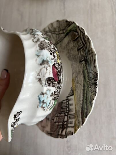 Соусник англия Myott “The Royal Mail”