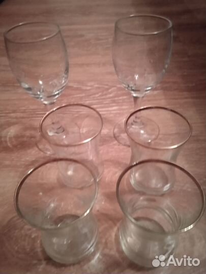 Стопки рюмки стекло