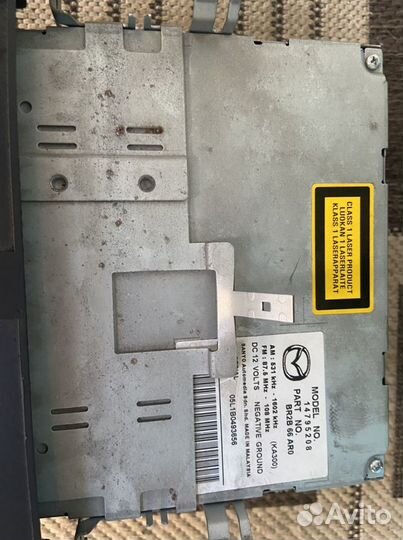 Магнитола mazda 3 bk