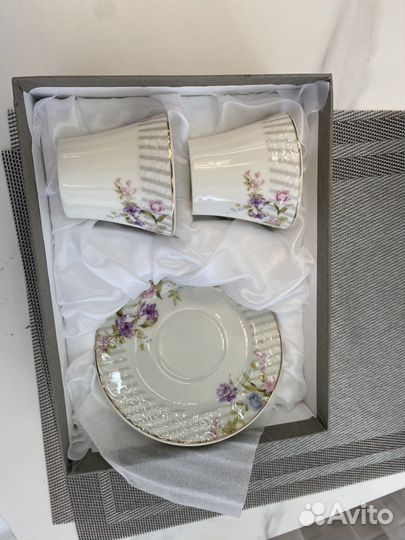 Чашка с блюдцем