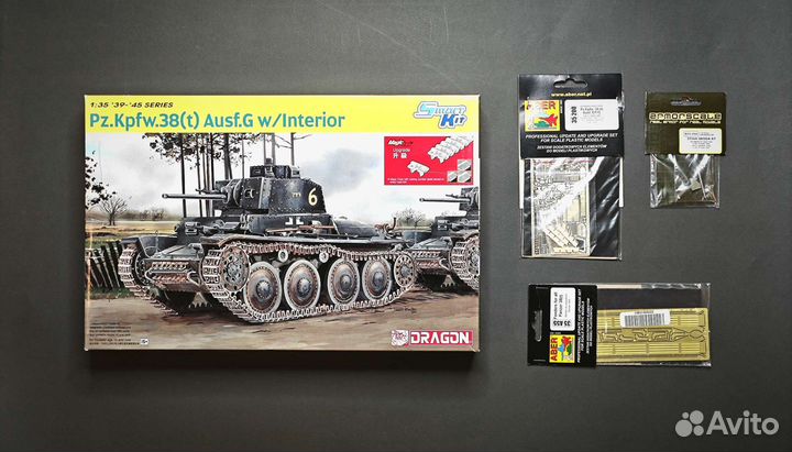 Pz.38 + дополнения 1/35 Dragon
