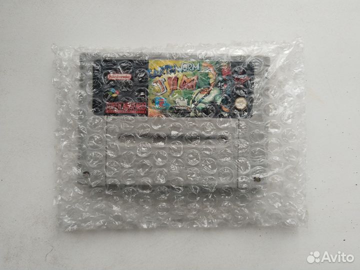Earthworm Jim Super Nintendo Snes