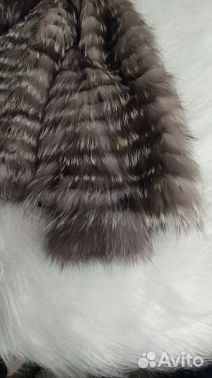 Шуба из чернобурки 46 48