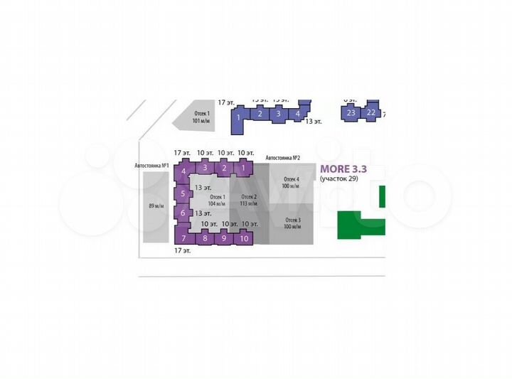 Машиноместо, 15 м²