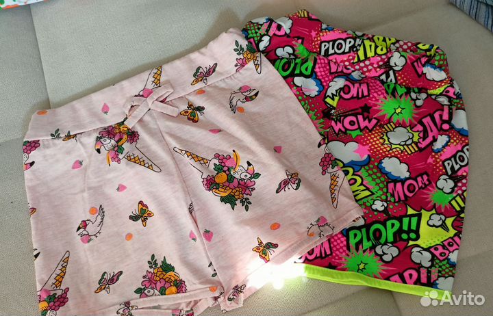 Шорты на мальчиков и девочек от 2 до 7 лет