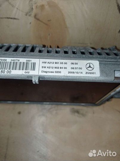 Дисплей информационный Mercedes-Benz W207/212