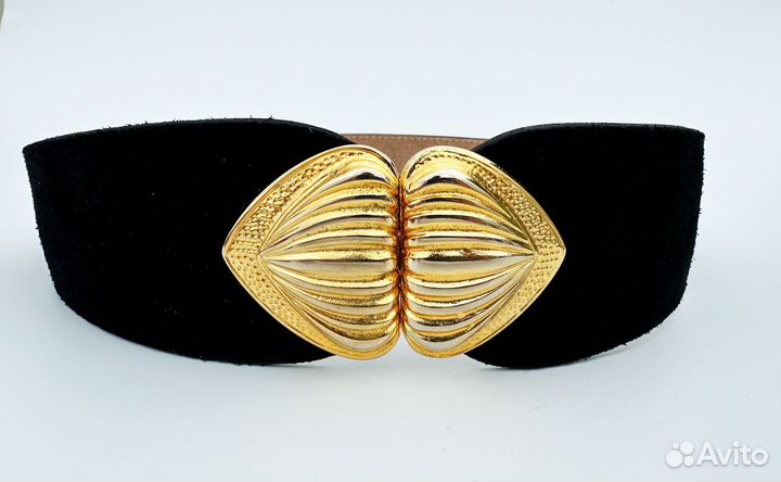 Ремень замша винтаж