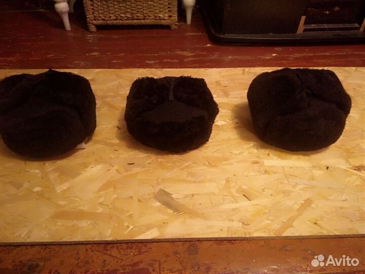 Шапка ушанка мужская меховая