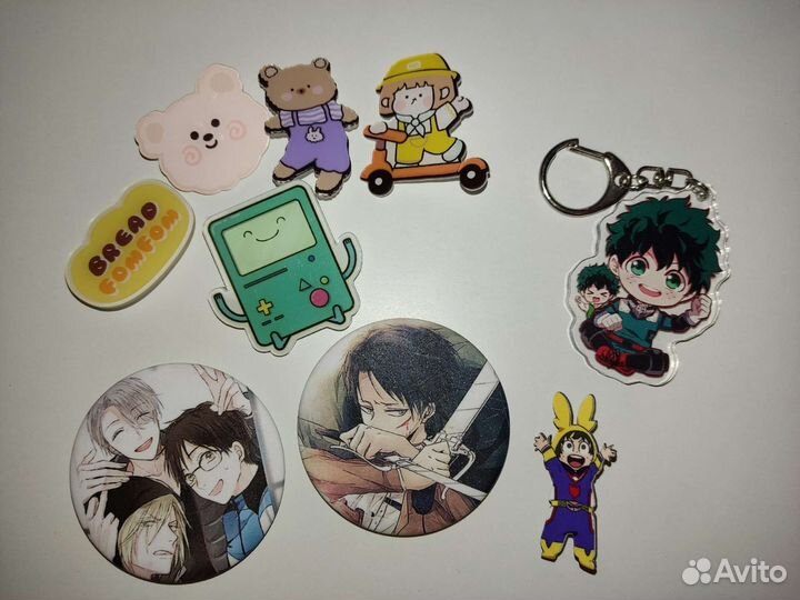 Аниме значки