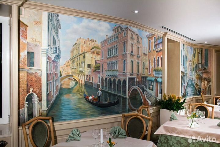 Роспись стен - Услуги Художника