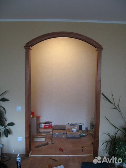 Арки и колонны из дерева