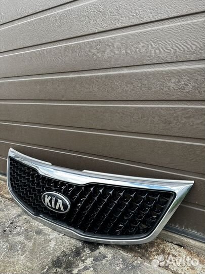 Решетка радиатора kia sorento xm рестайлинг