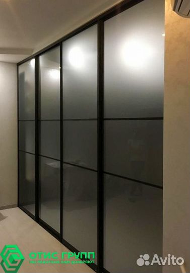 Стеклянные перегородки