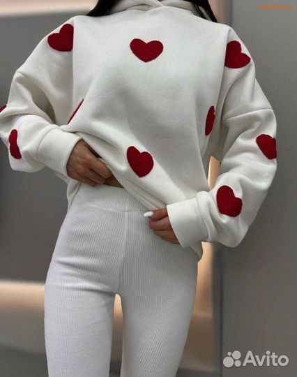 Костюм двойка лосины и свитшот