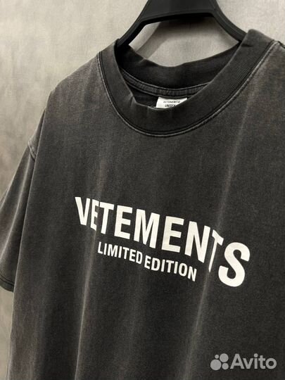 Футболка vetements limited edition