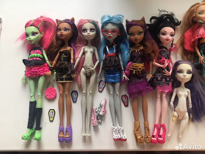 Кукла Монстер Хай Клодин Дракулаура Хоулин Винкс