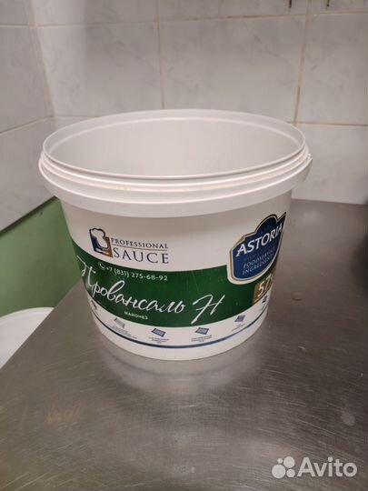 Ведро пищевое