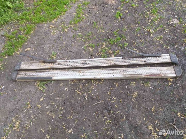 Силовые пороги ниссан патрол