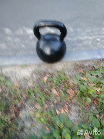 Гиря 32 кг гантели 3 кг