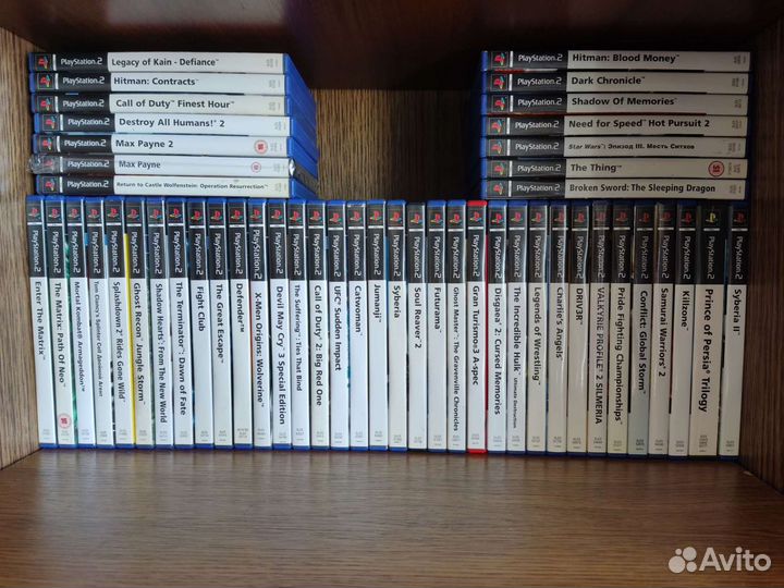 Коллекция игр ps2