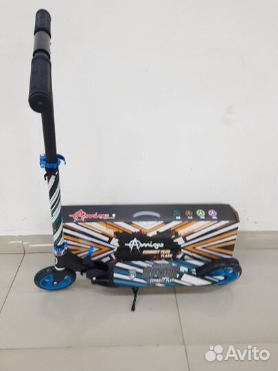 Самокат Explore Connect Plus Blue New свет колеса