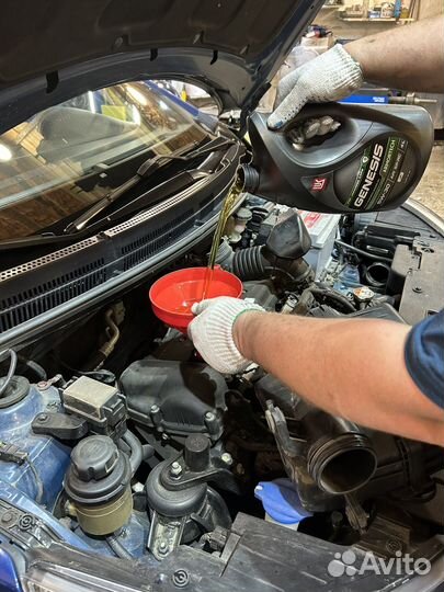 Замена масла в Двигателе и Кпп На Парашютной