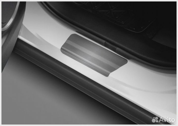 Накладки на пороги Лексус NX 1 рестайлинг (2017-н