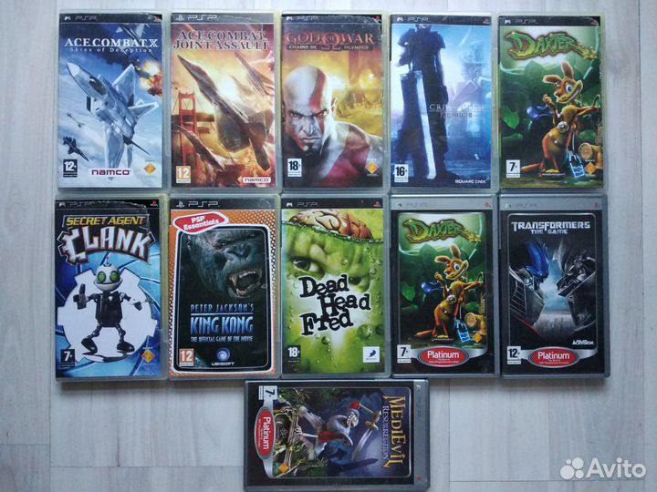Игры на Sony PSP