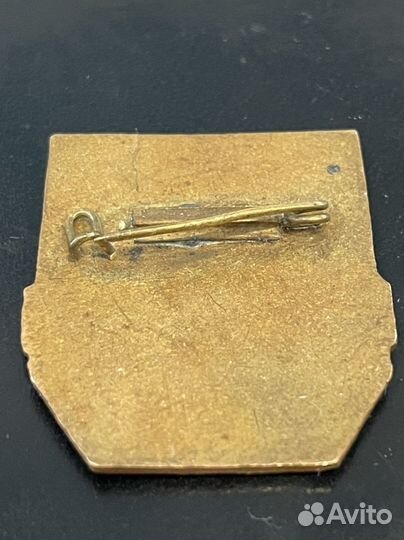 Значок Дружинник СССР латунь вес 10,1 гр